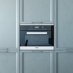 Лаконичная узкая рамка фасада